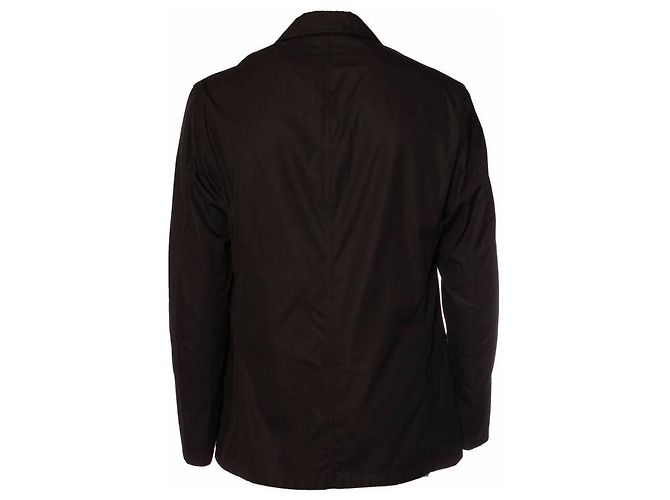JIL SANDER, Schwarzer Windmantel in Größe 54/l. - Ansicht 3