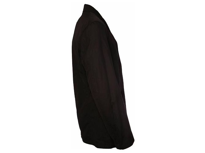 JIL SANDER, Schwarzer Windmantel in Größe 54/l. - Ansicht 4