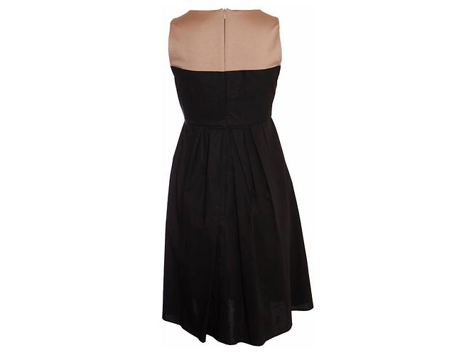 Paule Ka, schwarzes Cocktailkleid mit Schleife. - Ansicht 3