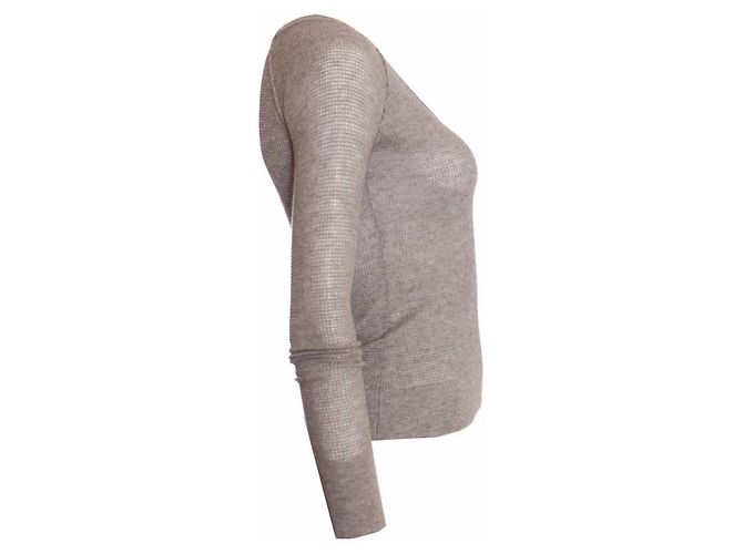 Autre Marque James Perse, top de punto gris - vista 4