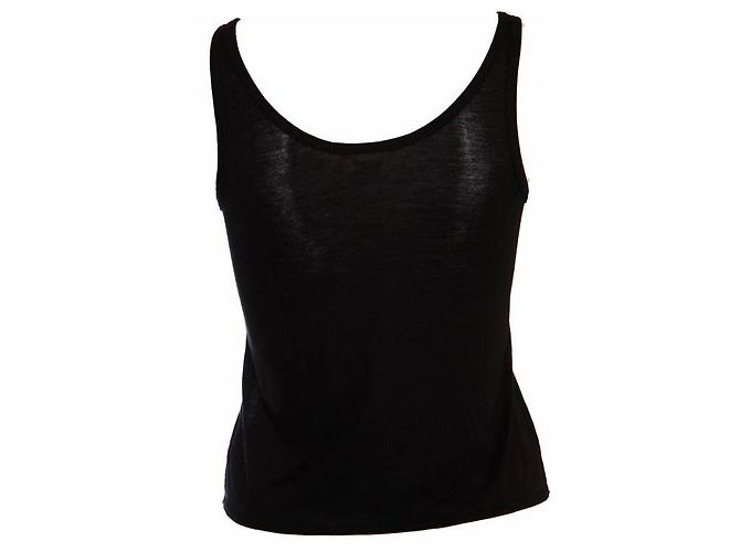 Helmut Lang, Canotta nera nella taglia P/XS. Nero - vista 3