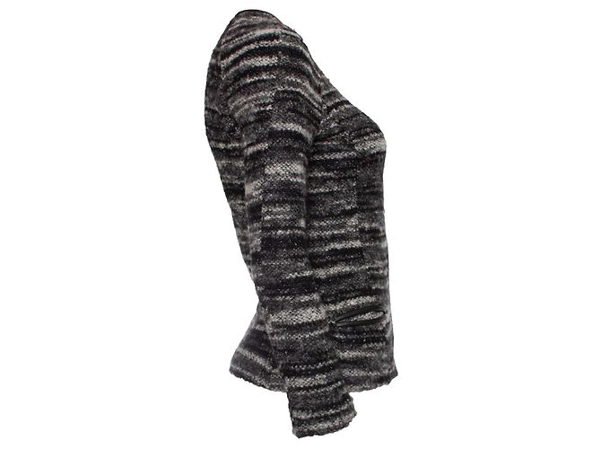 Isabel Marant Etoile, wool jacket with zipper Grey - view 4