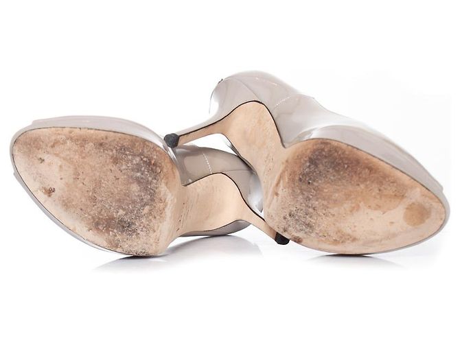 Christian Dior, Décolleté Miss Dior in vernice Grigio - vista 7