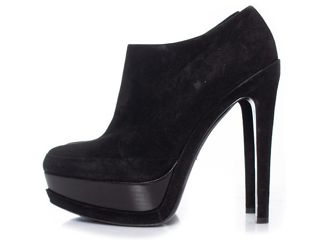 Christian Dior, Botín “Rayas” Negro - vista 2