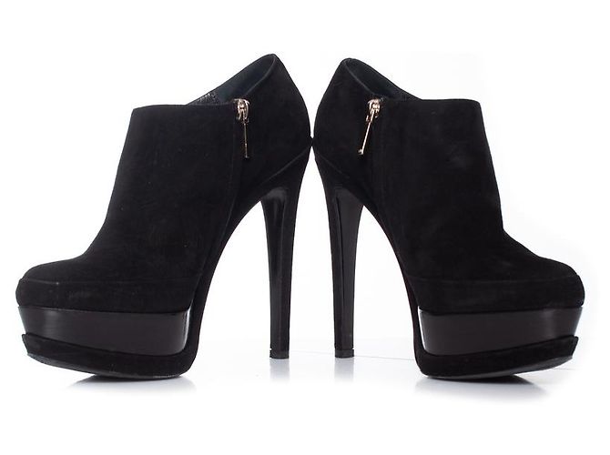 Christian Dior, Botín “Rayas” Negro - vista 3