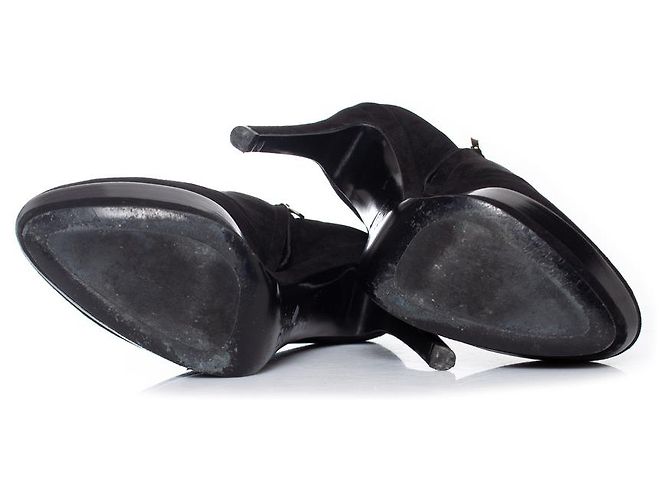 Christian Dior, Botín “Rayas” Negro - vista 7