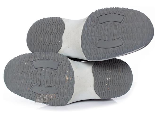 HOGAN, Scarpe da ginnastica Interactive H Forata Grigio - vista 7