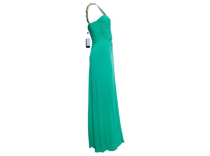 BLUMARINE, Maxikleid in Türkis Blau - Ansicht 2