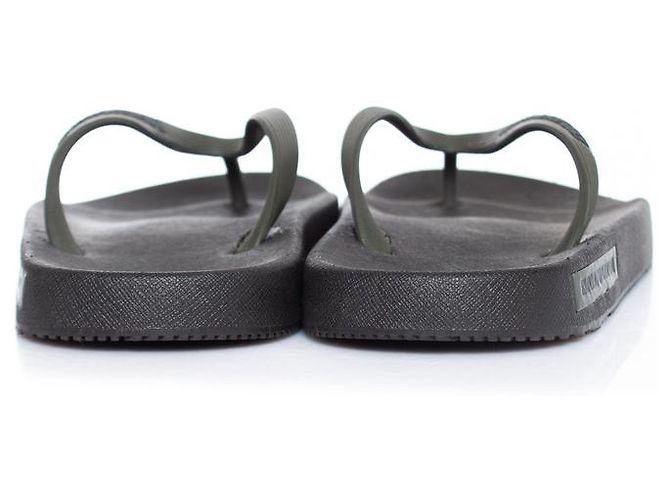 EMPORIO ARMANI, infradito con logo Verde - vista 5