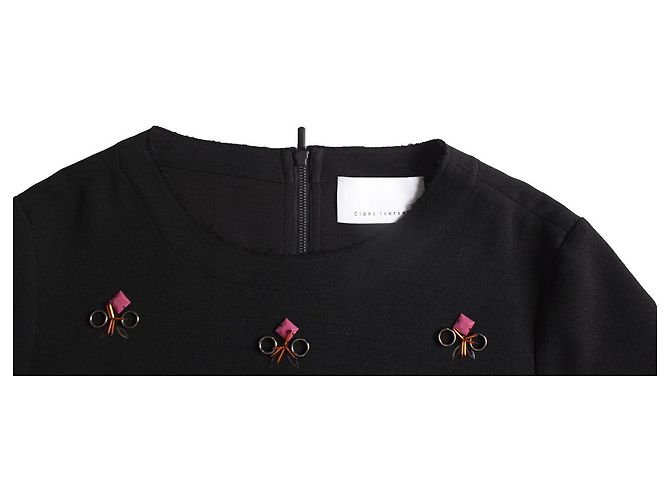 Autre Marque Claes Iversen, Top extragrande negro - vista 6