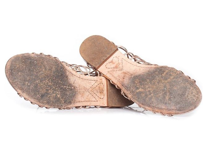 Sophia webster Sofia Webster, Sandali Delphine in pelle metallizzata - vista 7