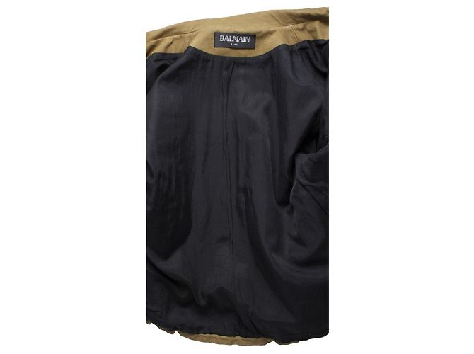 Balmain Balmaın, Chaqueta de algodón verde - vista 8