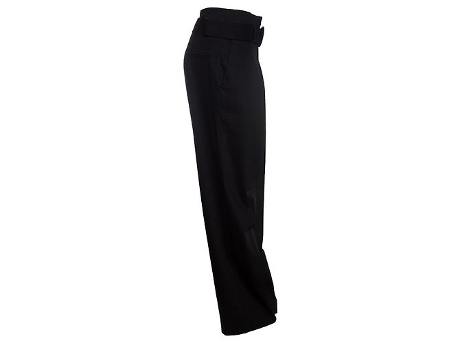 Autre Marque Los coyotes de París, pantalon negro con cinturon - vista 3