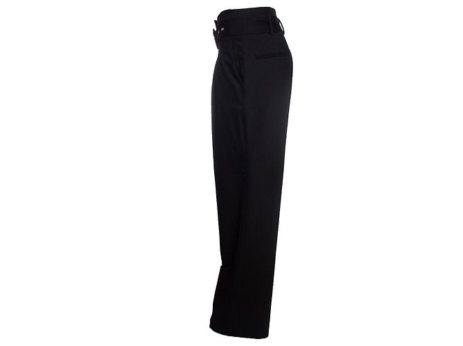 Autre Marque Los coyotes de París, pantalon negro con cinturon - vista 4