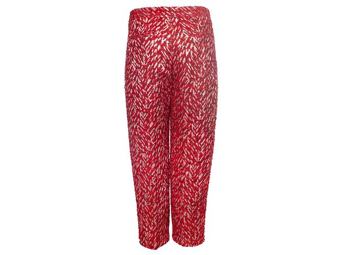 Marni, Pantalone rosso e argento - vista 2