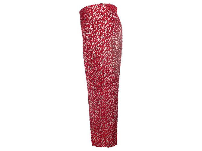 Marni, Pantalone rosso e argento - vista 3