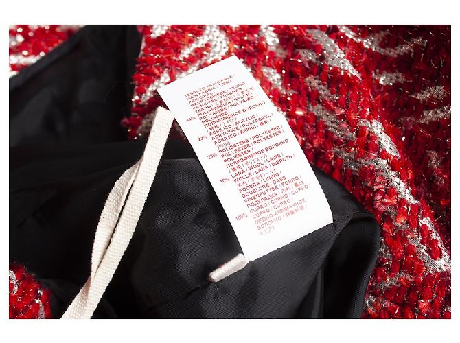 Marni, Pantalone rosso e argento - vista 5