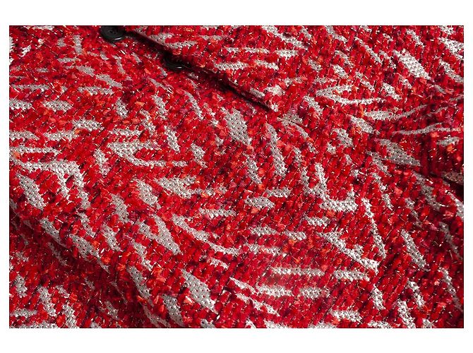 Marni, Pantalone rosso e argento - vista 7