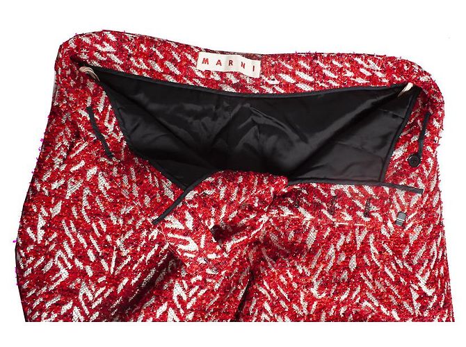 Marni, Pantalone rosso e argento - vista 9