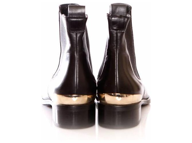 Autre Marque Russell & Bromley, Stivaletti Chelsea in pelle nera. Nero - vista 5