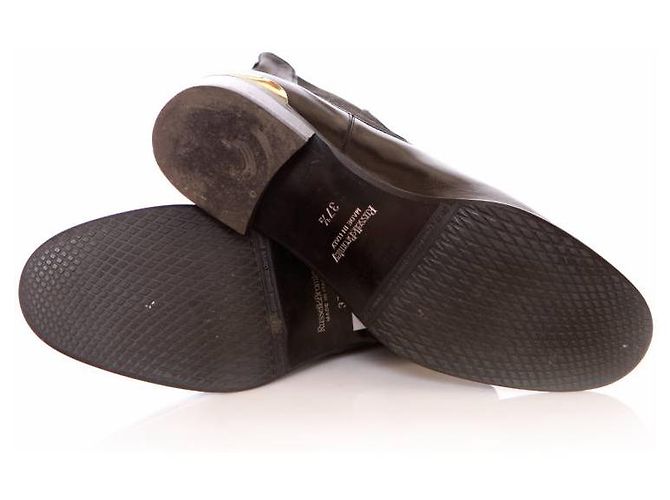 Autre Marque Russell & Bromley, Stivaletti Chelsea in pelle nera. Nero - vista 6