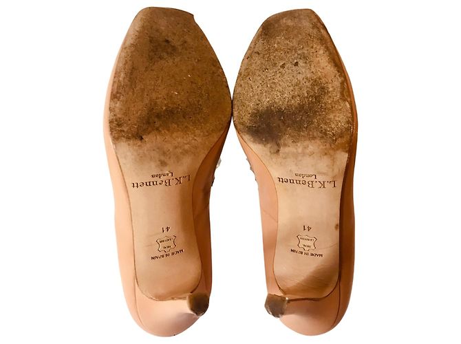 Lk Bennett LK Benett Lederpumps Beige - Ansicht 3