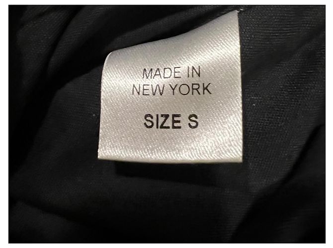 Autre Marque Blusa Petersyn asimétrica con volantes negro algodón - vista 5