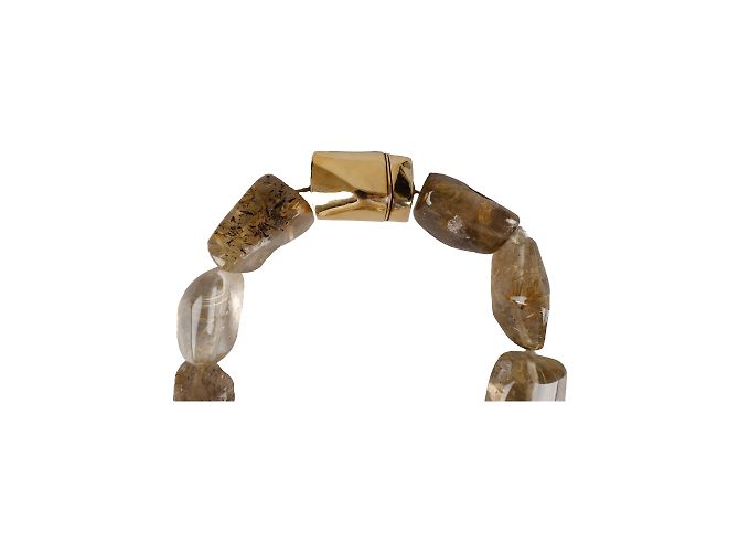 Autre Marque Perlenkette aus Privatsammlung Beige - Ansicht 2