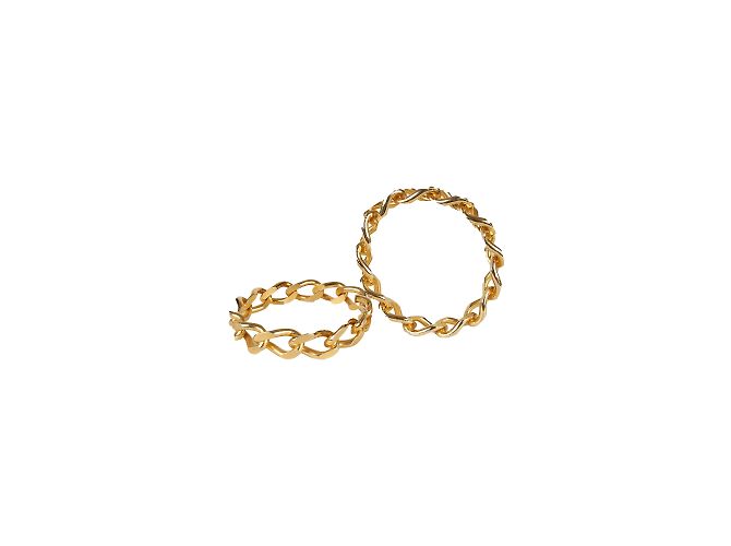 Autre Marque Collezione Privée Catena Braccialetti D'oro - vista 3
