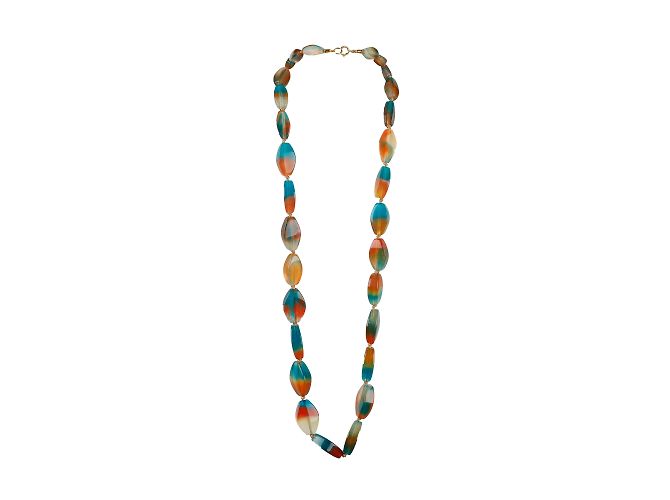 Autre Marque Collana Con Perle Multicolori Della Collezione Privée Multicolore - vista 2
