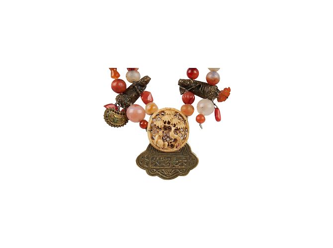 Autre Marque Collana Antica Collezione Privée Multicolore - vista 3