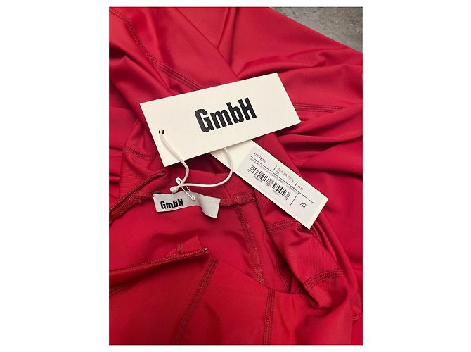 Autre Marque Abito Robe GmbH Rosso con Maniche Raglan - vue 2