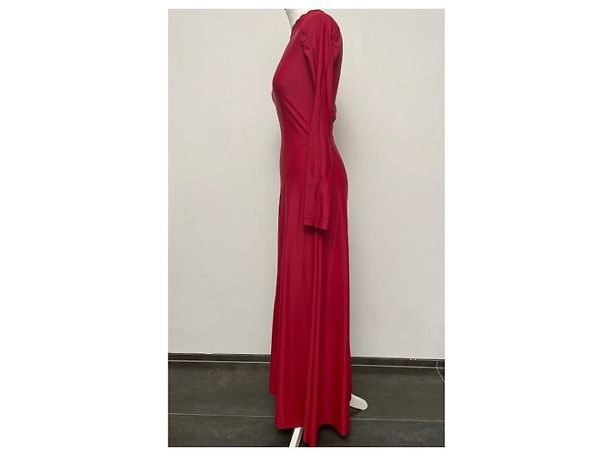 Autre Marque Abito Robe GmbH Rosso con Maniche Raglan - vue 6
