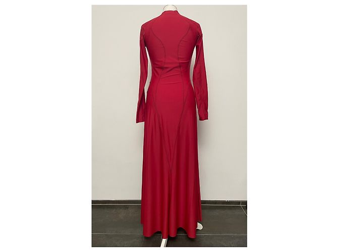 Autre Marque Abito Robe GmbH Rosso con Maniche Raglan - vue 7