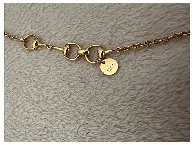 Collana Gucci Horsebit in oro giallo D'oro - vista 2