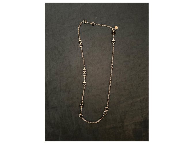Collana Gucci Horsebit in oro giallo D'oro - vista 3
