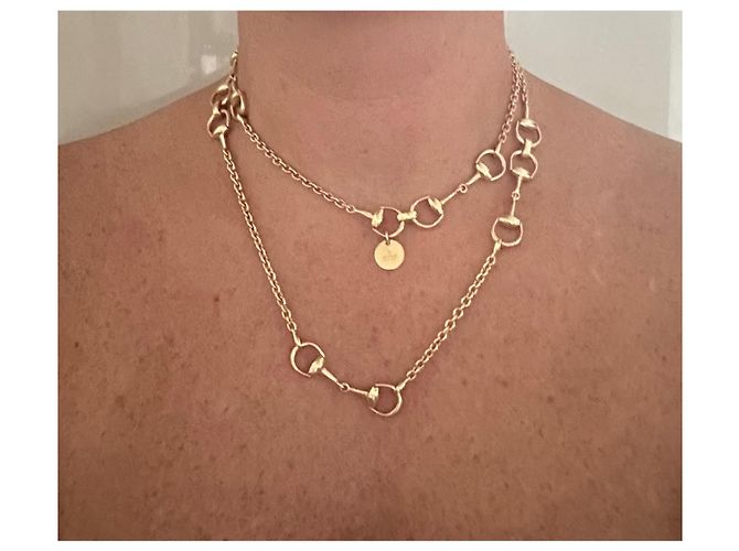 Collana Gucci Horsebit in oro giallo D'oro - vista 5