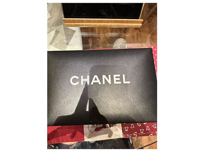 Timeless Borsa Chanel blu in pelle d'agnello - vista 11