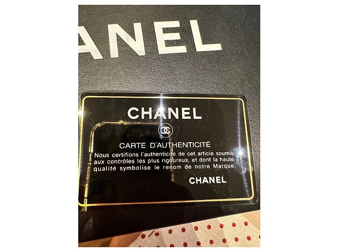 Timeless Borsa Chanel blu in pelle d'agnello - vista 9