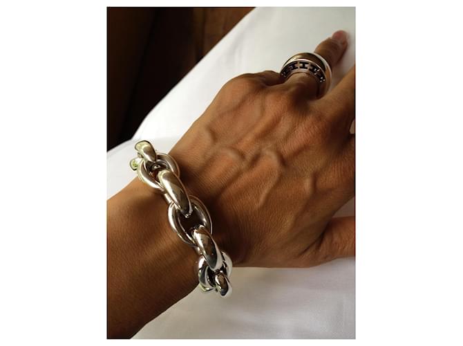 Hermès Pulsera ACROBATA Plata - vista 2