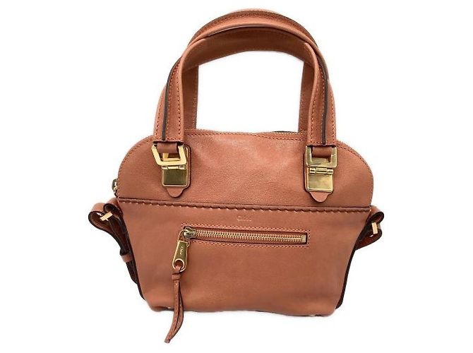 Chloé ***Cloe Angie 2Borsa a mano Marrone - vista 2