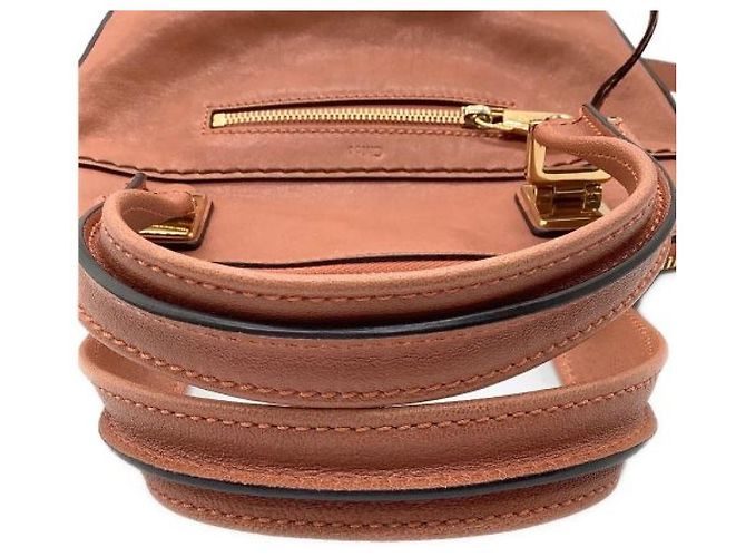 Chloé ***Cloe Angie 2Borsa a mano Marrone - vista 7