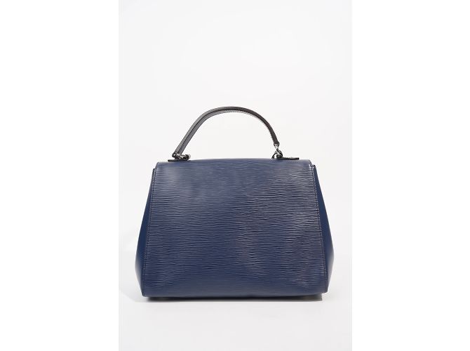Louis Vuitton Cluny MM Marina Epi Pelle Blu navy - vista 6
