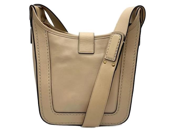 Chloé ***Borsa a tracolla Chloe con cerniera jumbo Beige - vista 4