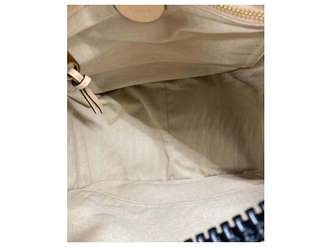 Chloé ***Borsa a tracolla Chloe con cerniera jumbo Beige - vista 6