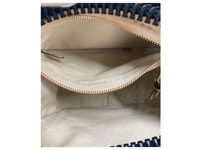 Chloé ***Borsa a tracolla Chloe con cerniera jumbo Beige - vista 7