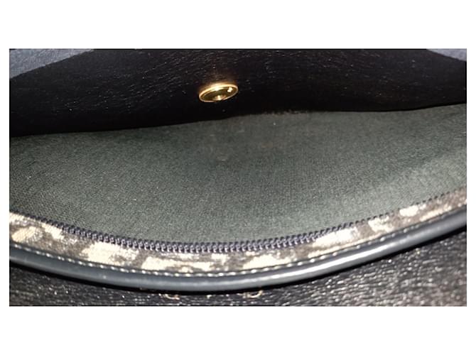 30 Montaigne Pochette Dior Oblique Monogram Beige Blu Navy - vista 5