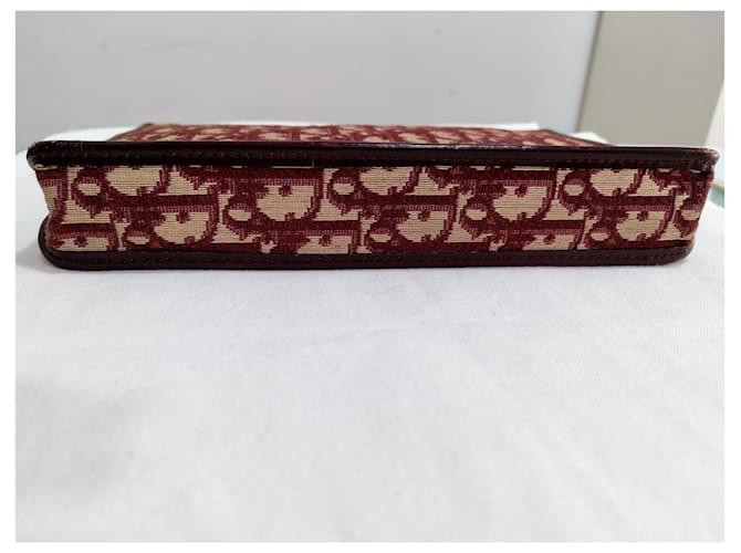 Pochette Dior Addict Monogramma Borgogna Bordò - vista 4