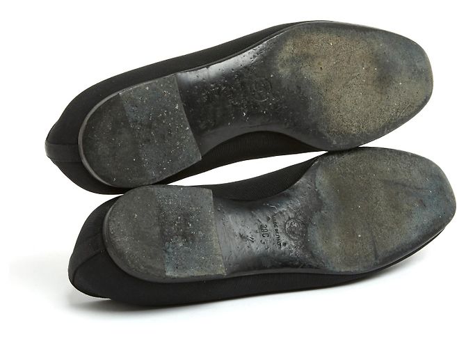 Chanel MOCASSINI OTTOMANI NERI FR38 Nero - vista 5