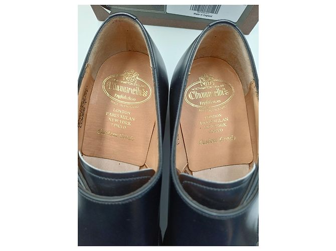 Church's Cowes T Scarpe stringate in pelle nera Nero - vista 4